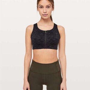 Lululemon Enlite Front Zip Bra